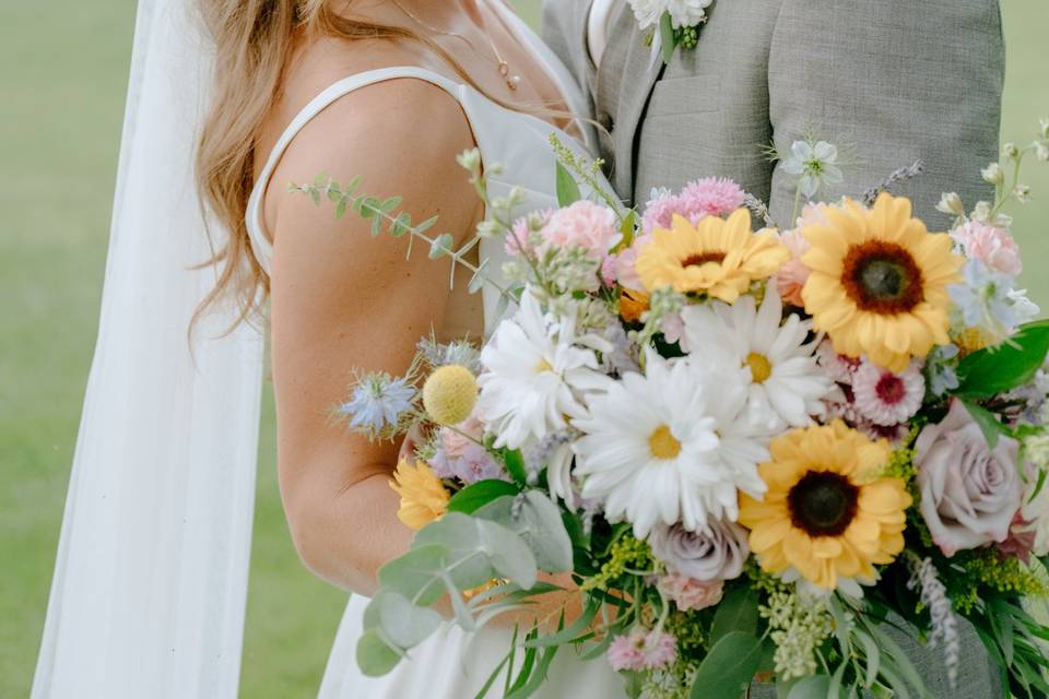 Bride and groom