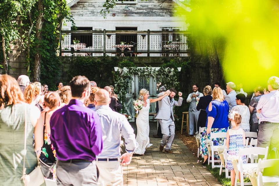 Dancing down the aisle