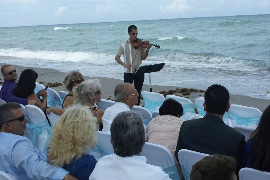 Beach wedding