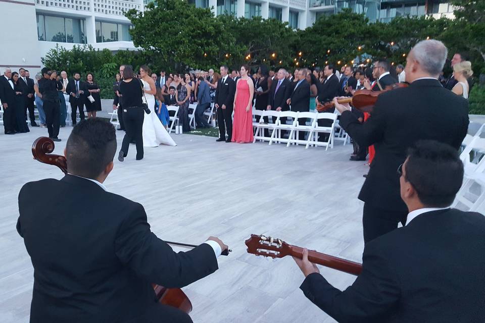 Couple dancing