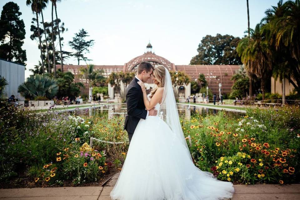 Creative couple portrait