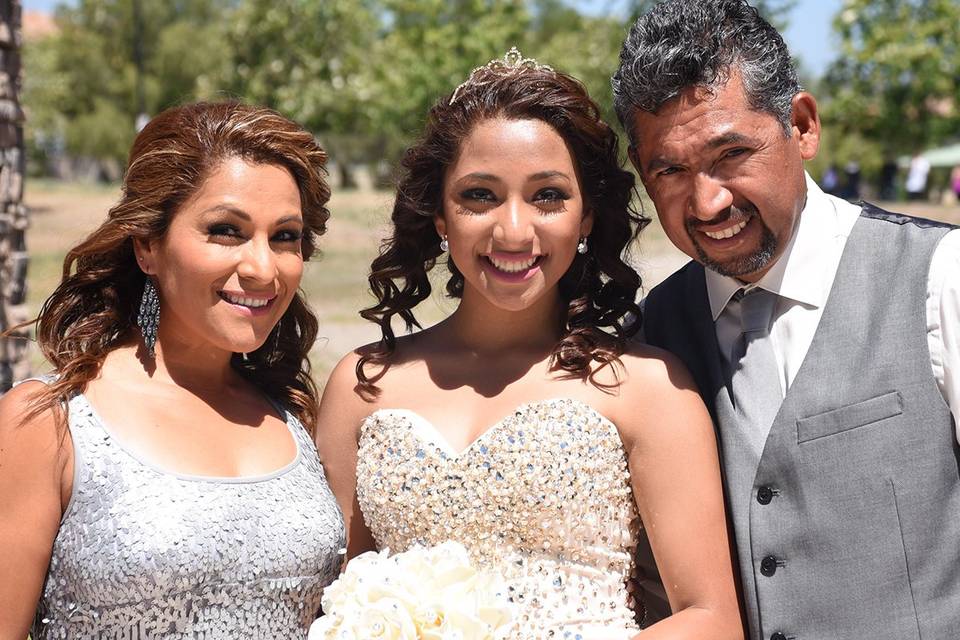 Quinceanera and Family
