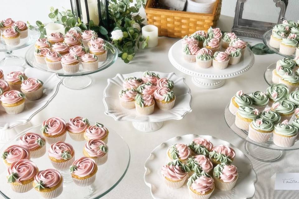 Floral Cupcakes