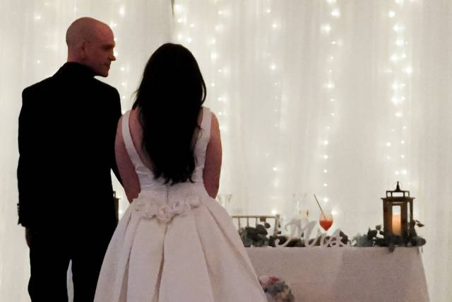 Back of the dress