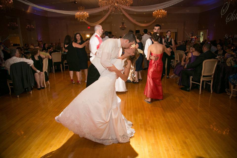 Couple dancing