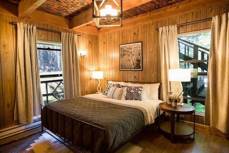 Lodge guest rooms