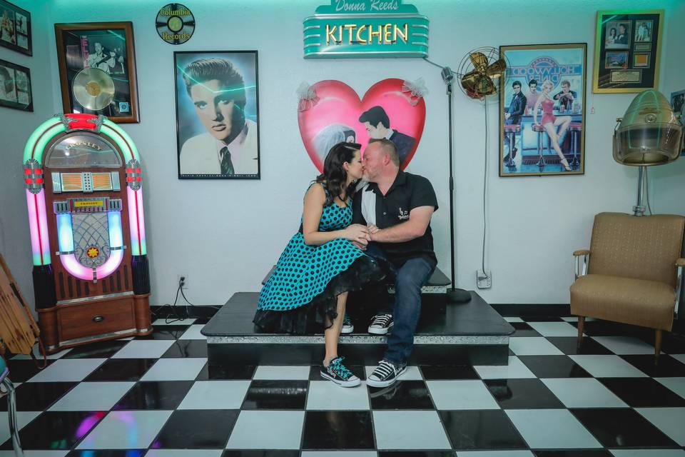 Weddings in our Doo Wop Diner!