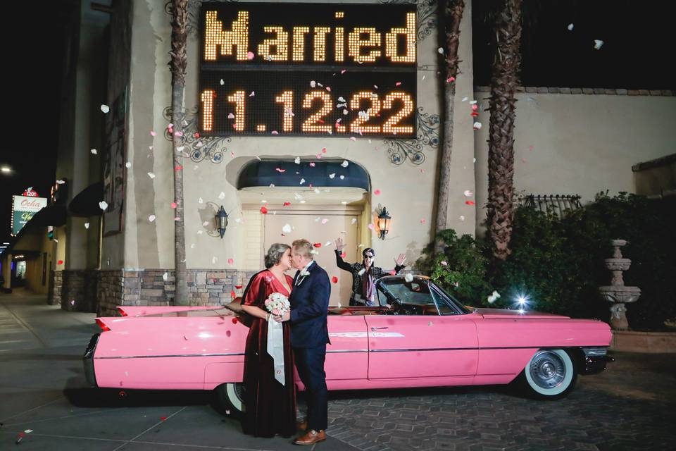 Pink Caddy Weddings!