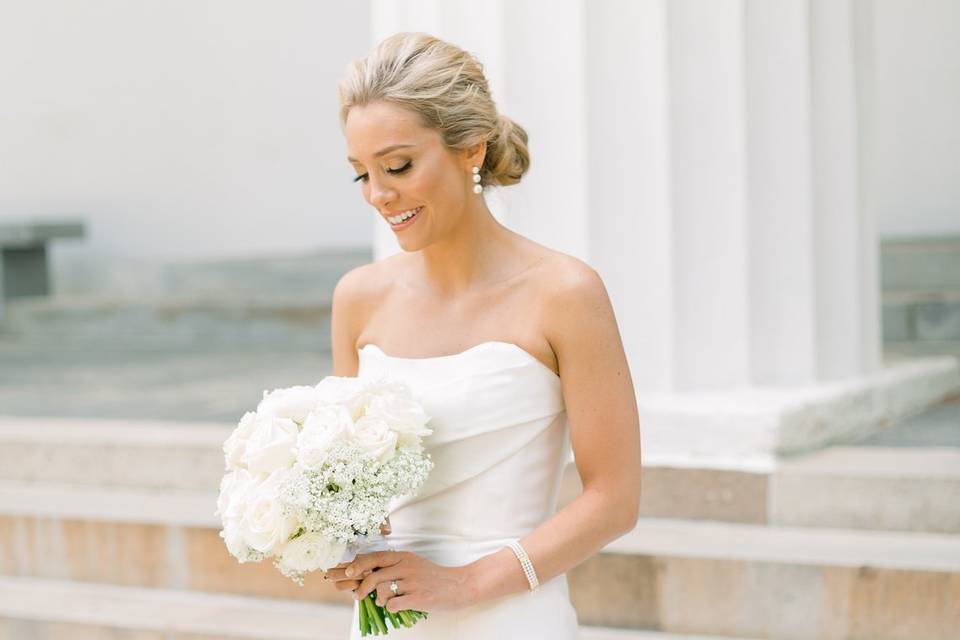 Bridal Portraits in Athens