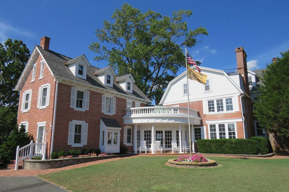 Aerial view of the Eagle Manor