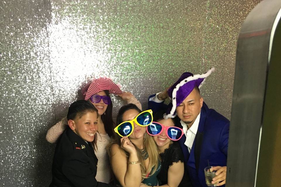 Clients enjoying the photo booth!