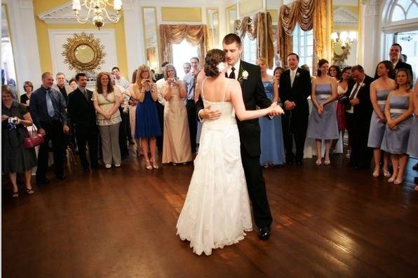 The first dance in our Grand Ballroom