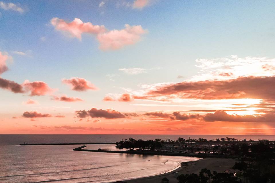 View at Sunset
