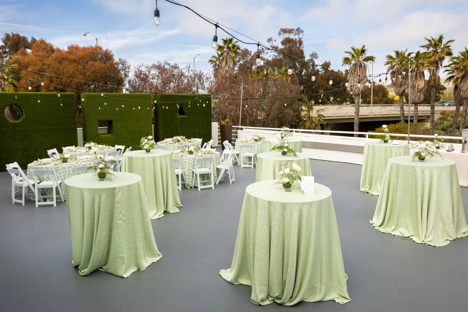 Palm Deck reception
