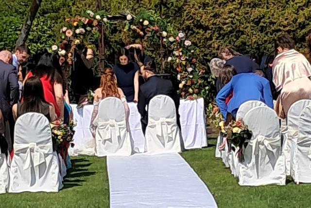 Floral Ceremony Installation o