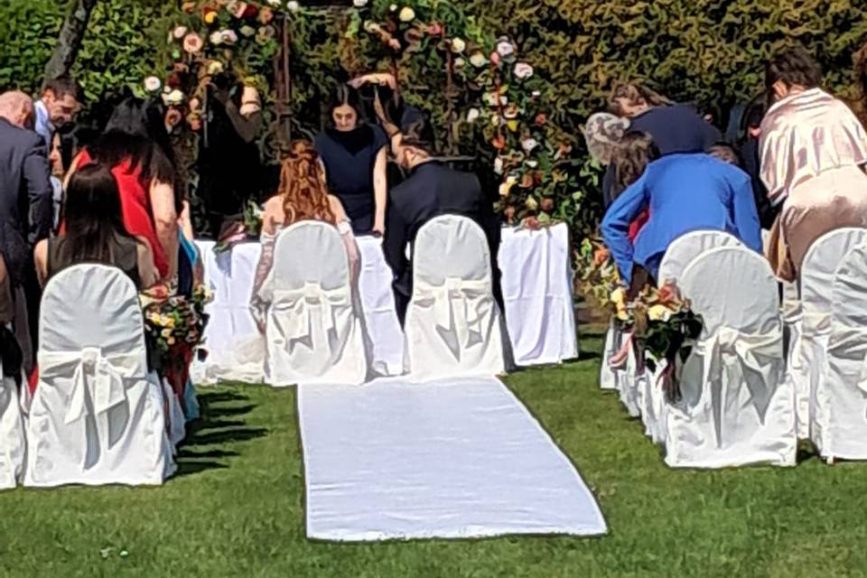 Floral Ceremony Installation o