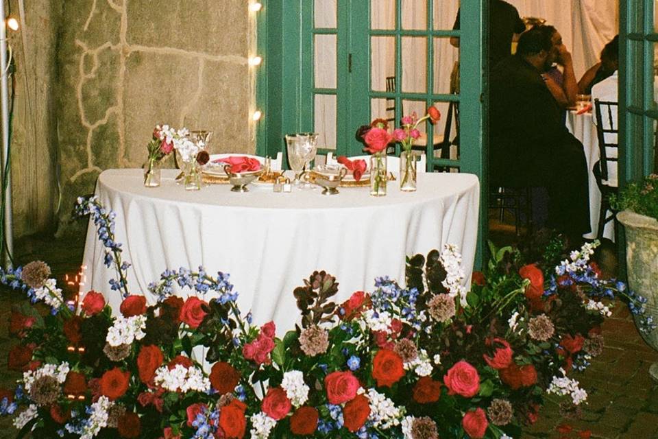Sweetheart Table