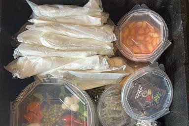 Box delivery fruit salad