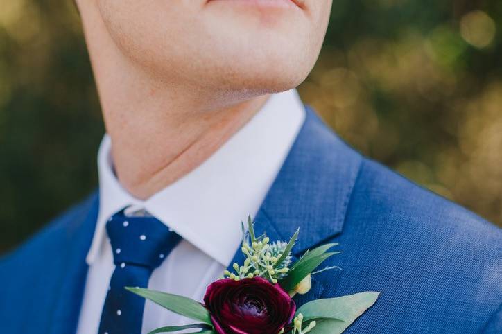 Grooms boutonniere