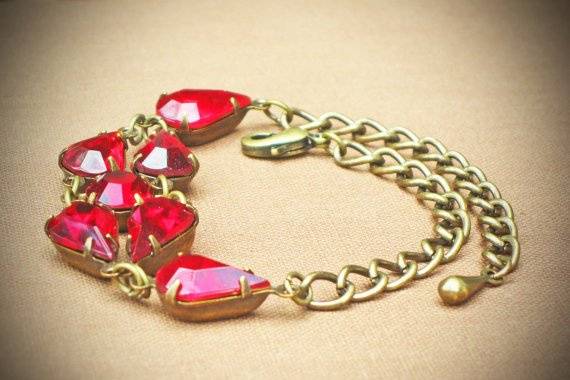 Vintage Rhinestone Bracelet