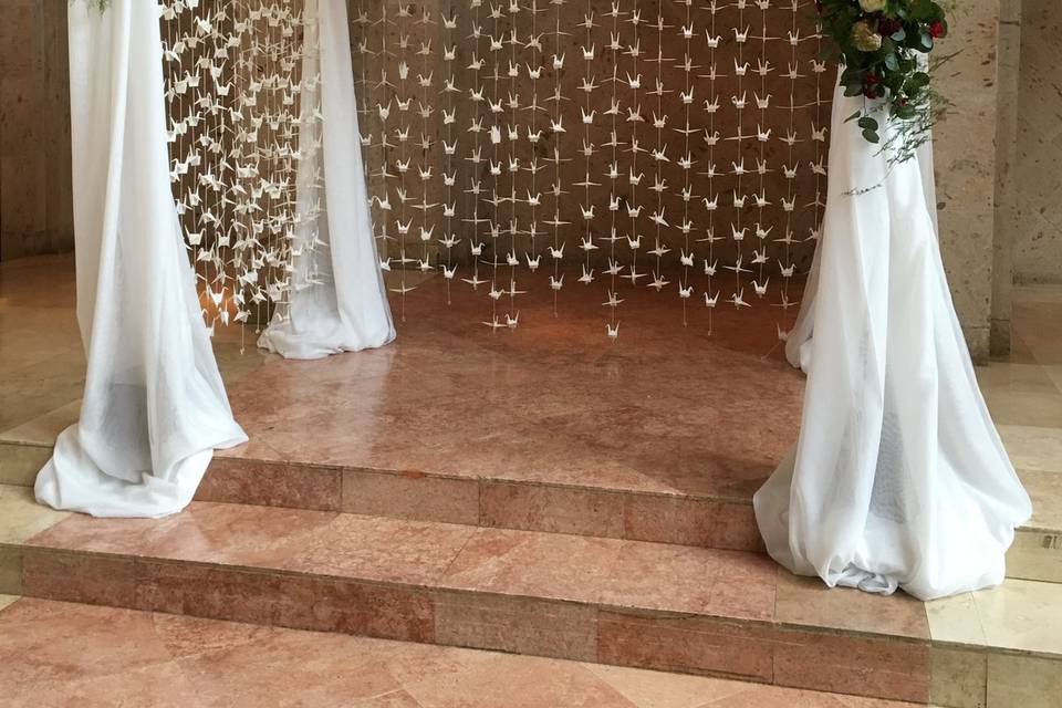 Chuppah decor