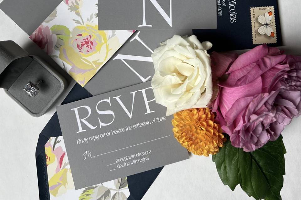 Monogram Invite