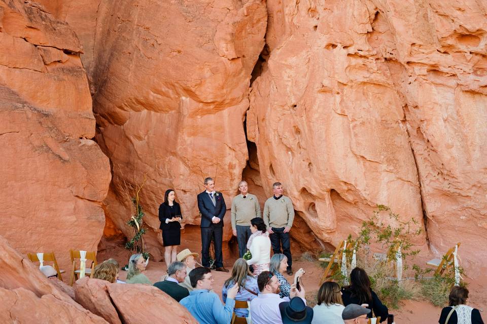 The ceremony