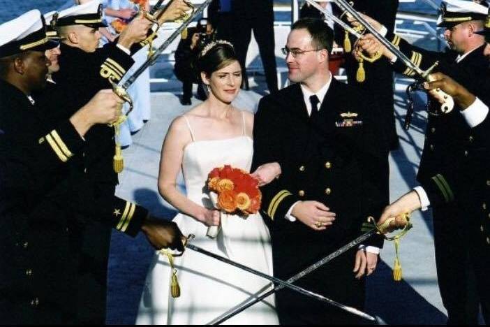 Military wedding