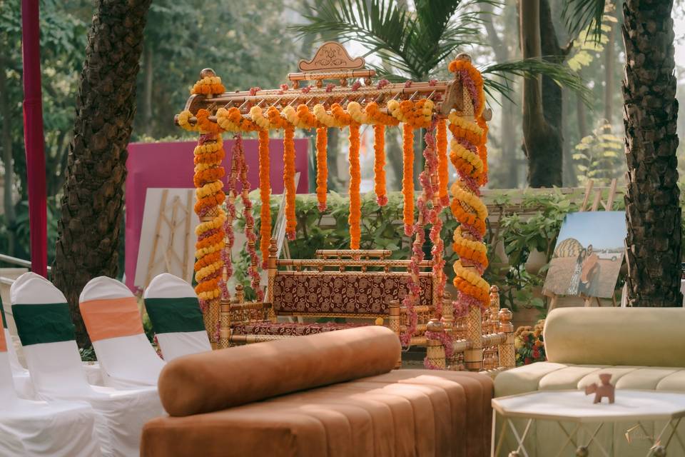 Haldi decor