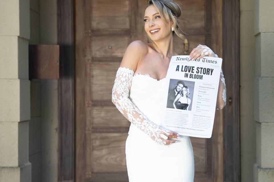 Wedding newspapers