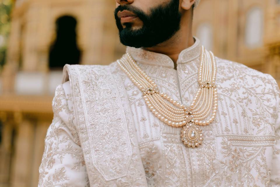 Groom outfit styling