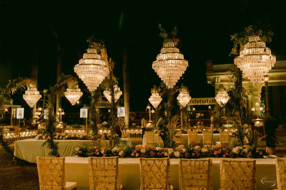 Reception decor