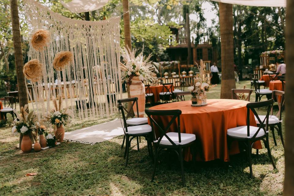 Boho theme