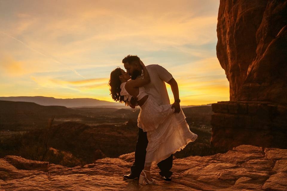 Cliff shot