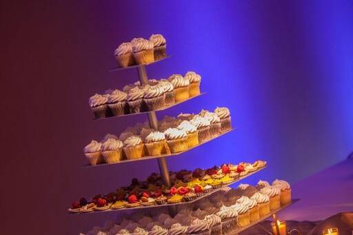 We offer two different cupcake stands, you may use when you book with us!