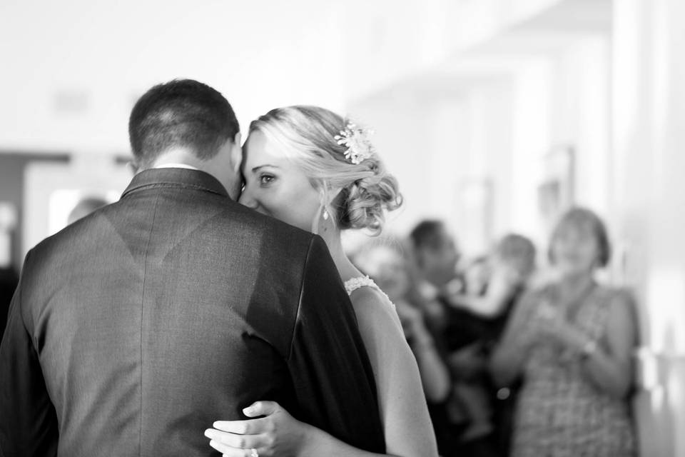 Groom and bride