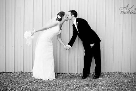 Lauren and Caleb wedding in Sedalia, Missouri ©2010