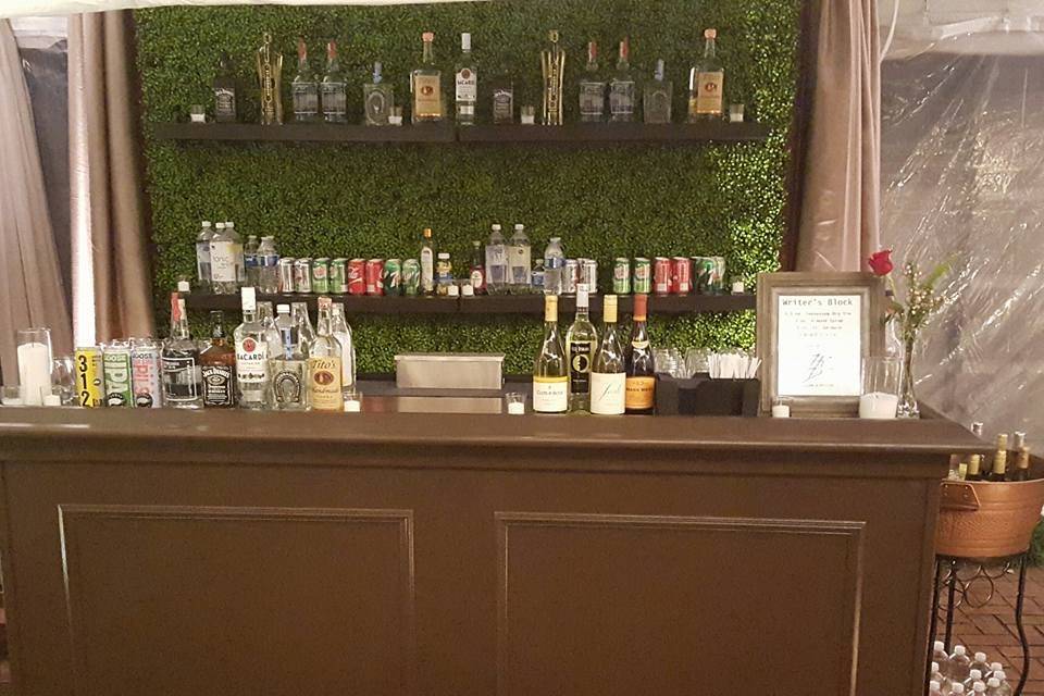 The bar