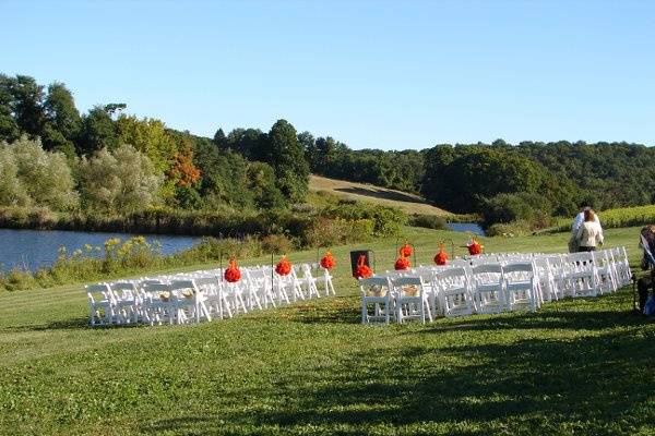 Outdoor ceremony