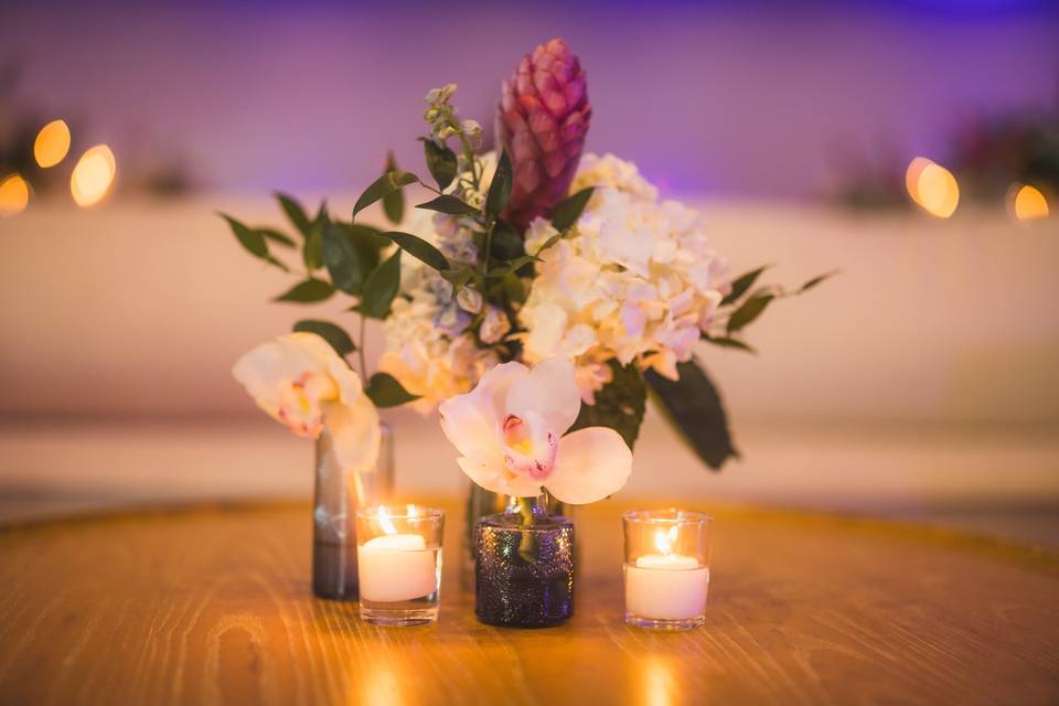 Romantic Floral Centerpiece