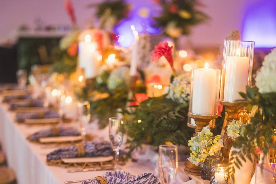 Candlelit Table Styling