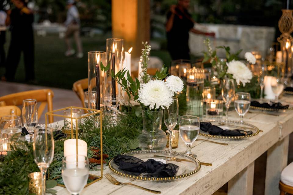 Outdoor Candlelit Style