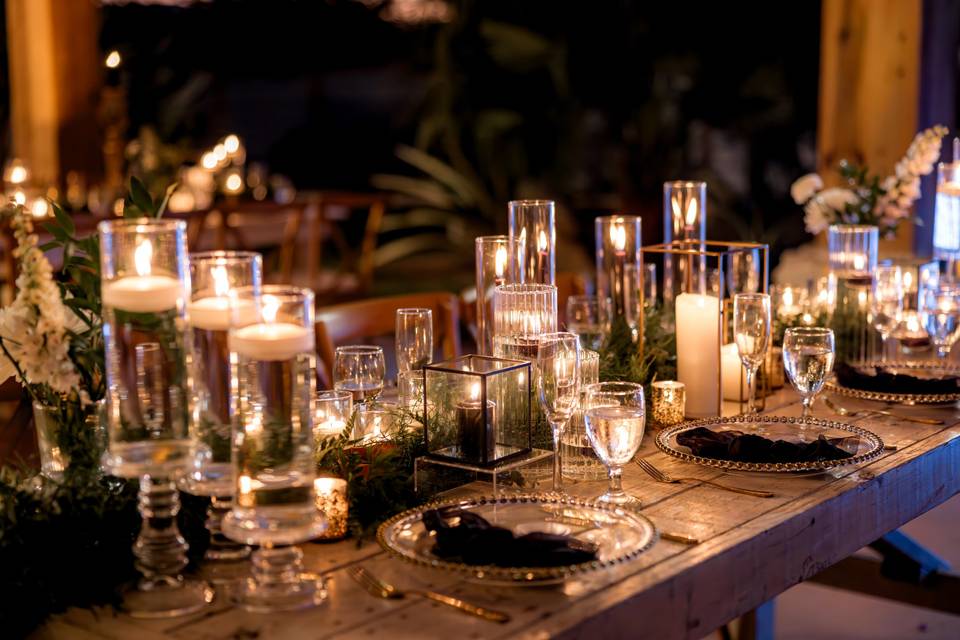Glamorous Evening Table