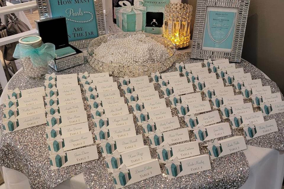 Bridal Shower place cards