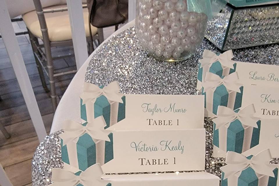Bridal Shower place cards