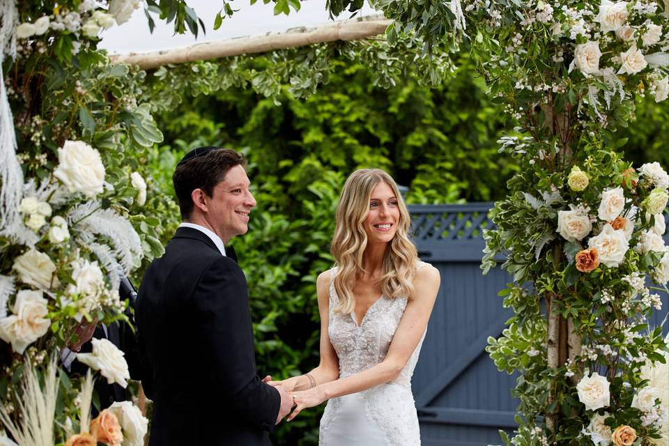 NY Botanical Garden ceremony