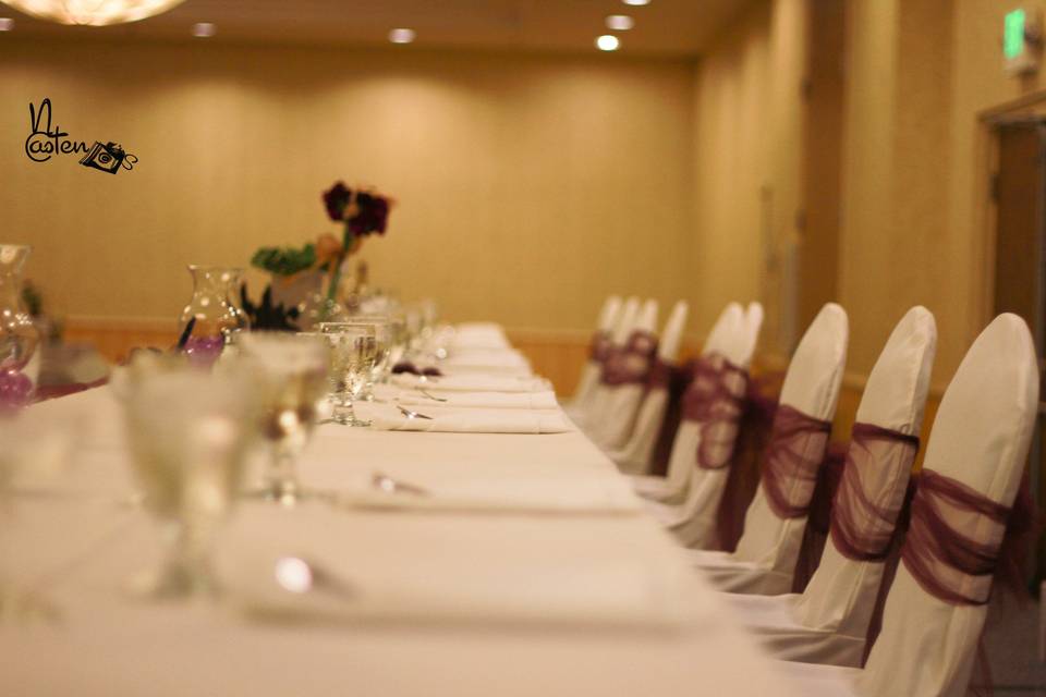 Long table set up
