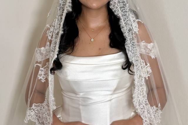 Soft Glam Bridal Look