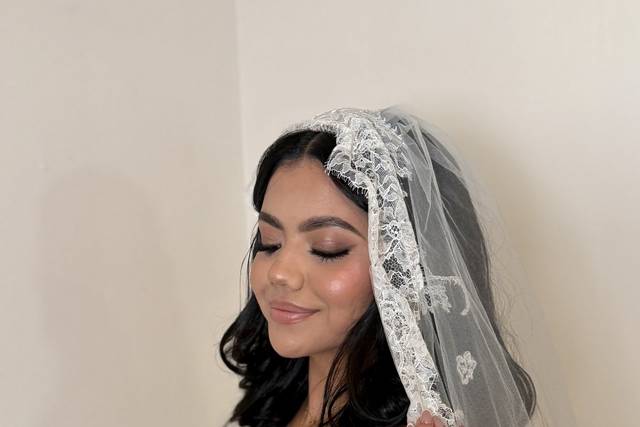 Soft Glam Bridal Look