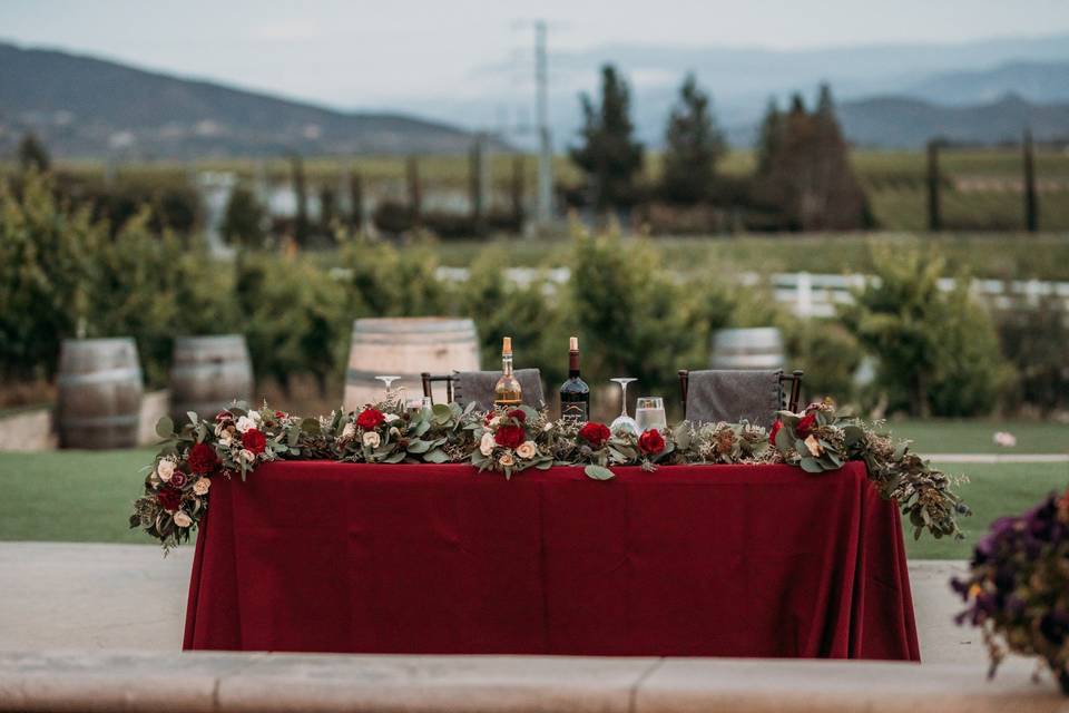 Sweetheart Table